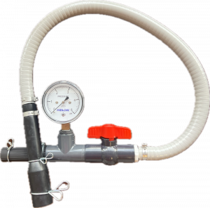 Portable Pressure Gauge Kit (0-5 PSI) Assembly by Hiblow USA